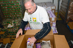 Volunteering at Food Banks